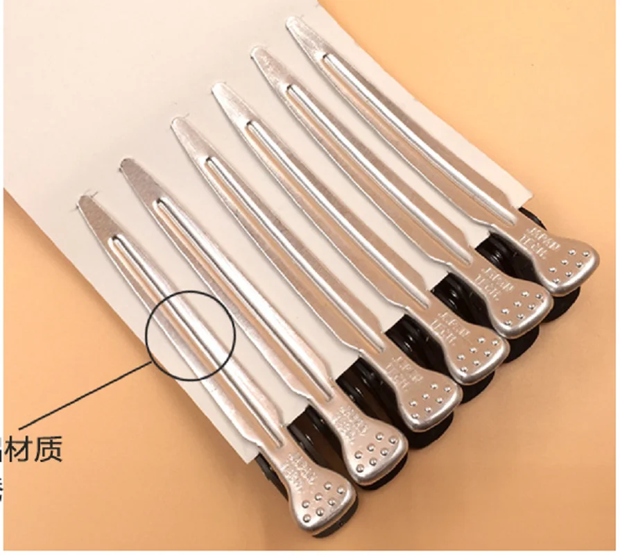 Клипсы для парикмахеров не оставляют следов. Парикмахерские перегородки с длинными подвесками и зажимами для журавлей, парикмахерские инструменты, волосы