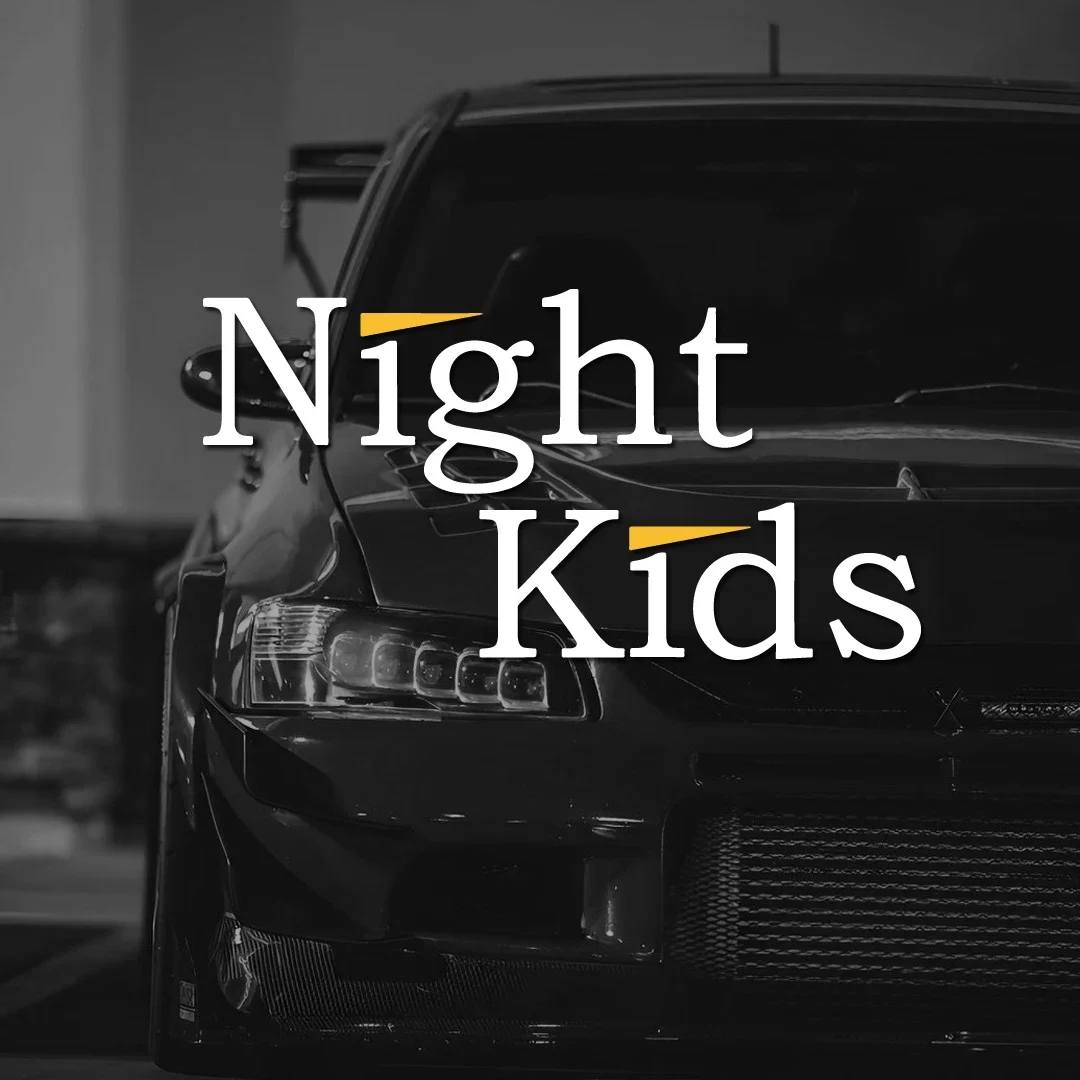 

Наклейка на автомобиль Night Kids: виниловая наклейка Initial D JDM Wangan для мотоциклов, декоративная, на заказ