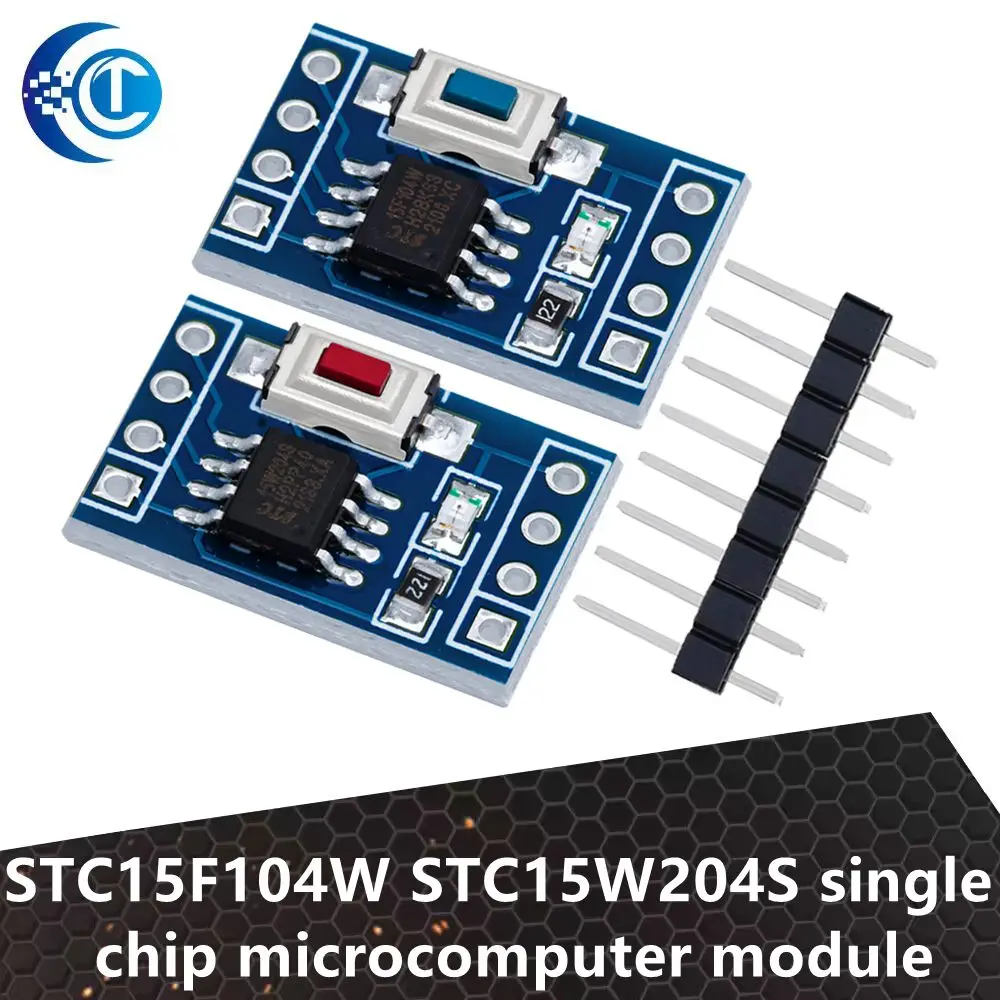 STC15F104W STC15W204S single chip microcomputer module system board core board learning board development board