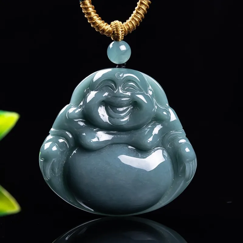 Pendant, Figurine, Maitreya , Laughing Buddha Statue, Jewelry, Artifacts, Jade Pendants