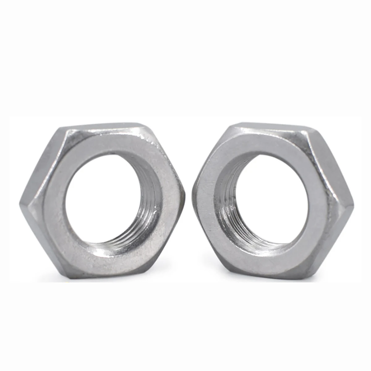 

304 Stainless Steel Hexagon Thin Nut / Flat Nut Thin Nut M3-M20