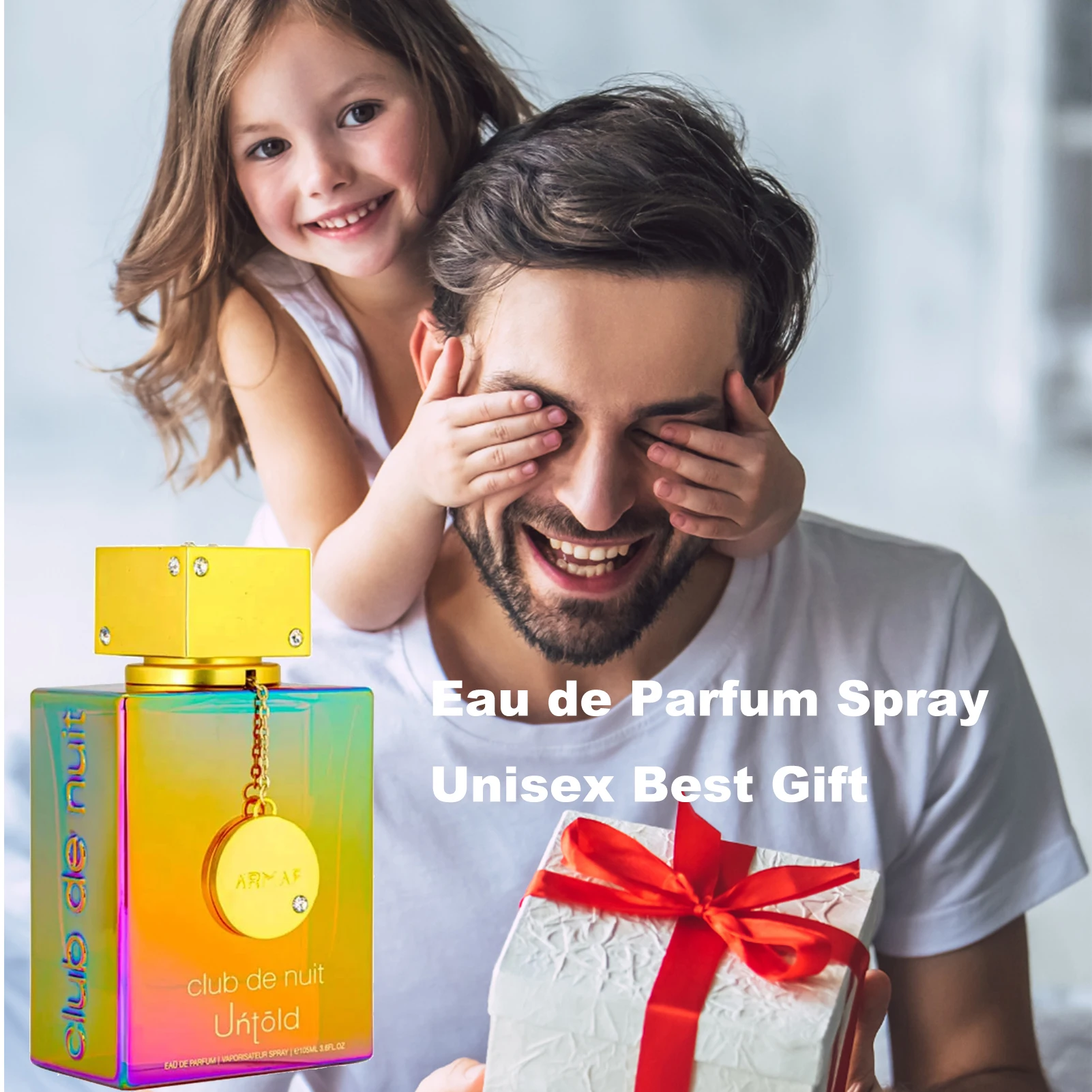Armaf Club De Nuit Untold Eau de Parfum Spray 3.6 أونصة للرجال عطر يومي متعدد الاستخدامات عالي التركيز EDP