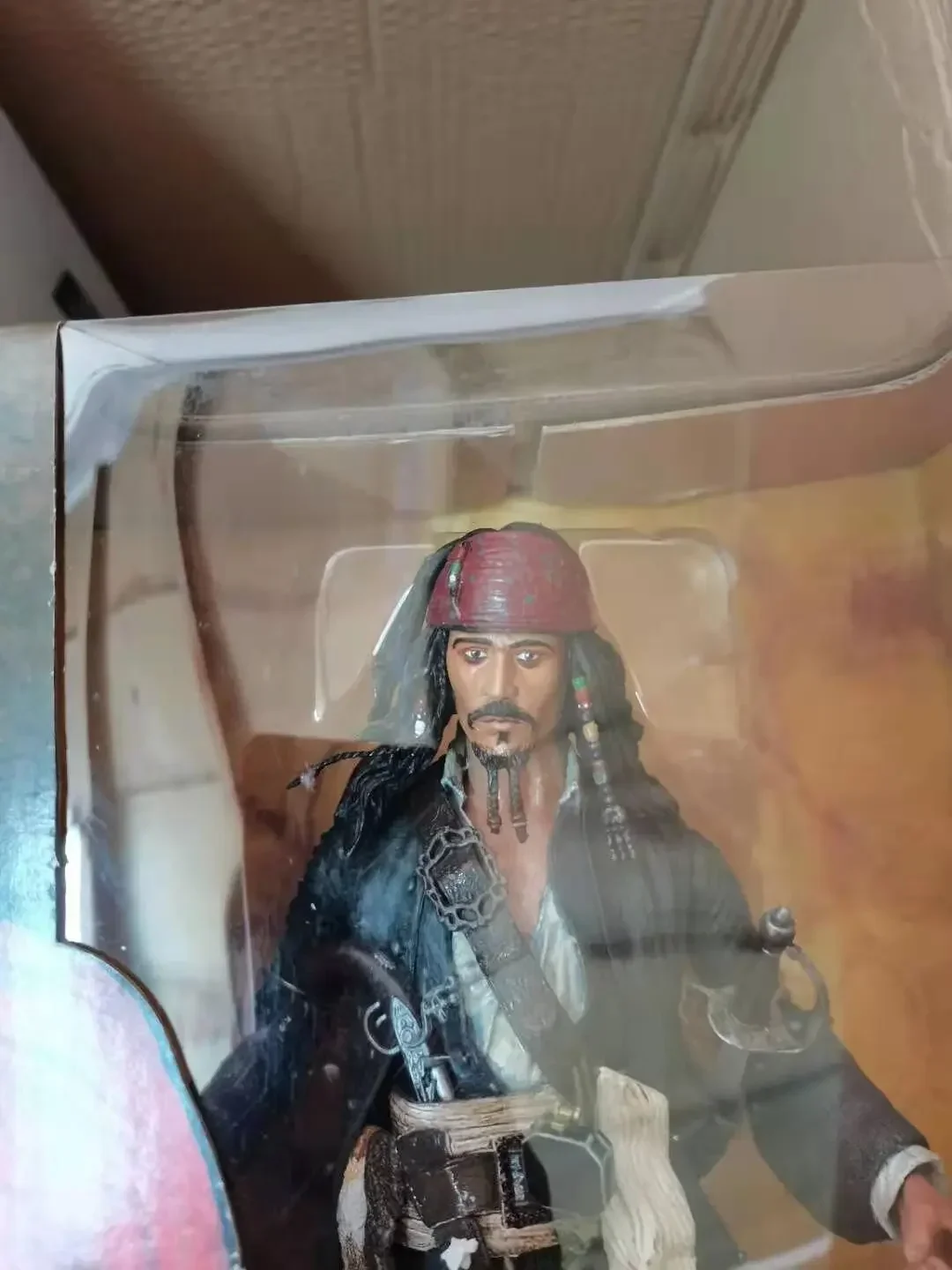 Statue en PVC du film Pirates des Caraïbes pour enfants, Capt de la poitrine de l'homme de fréquence, Modèle de collection, Cadeau, Row Rick, Jack, Rotterdam, 28cm