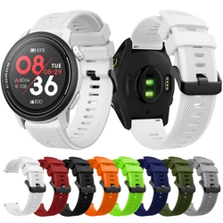 Correa de silicona suave de repuesto para COROS PACE 3, pulsera de reloj deportivo para COROS APEX 2 Pro, accesorios de pulsera, 22mm
