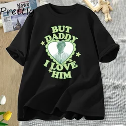 Josh O'Connor But Daddy I Love Him T Shirt Women Lady Cotton Funny Graphic Tees Challengers Movie T-shirt Short Sleeve Tes