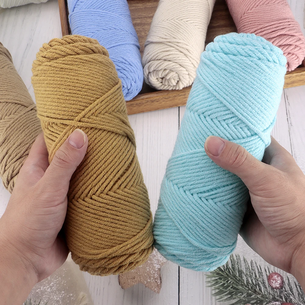 1 قطعة غزل القطن DIY ، غزل الحرف اليدوية ، سترة إبداعية منسوجة يدويًا ، لوازم غزل البطانية ، خيط غزل مثالي ذاتي الصنع