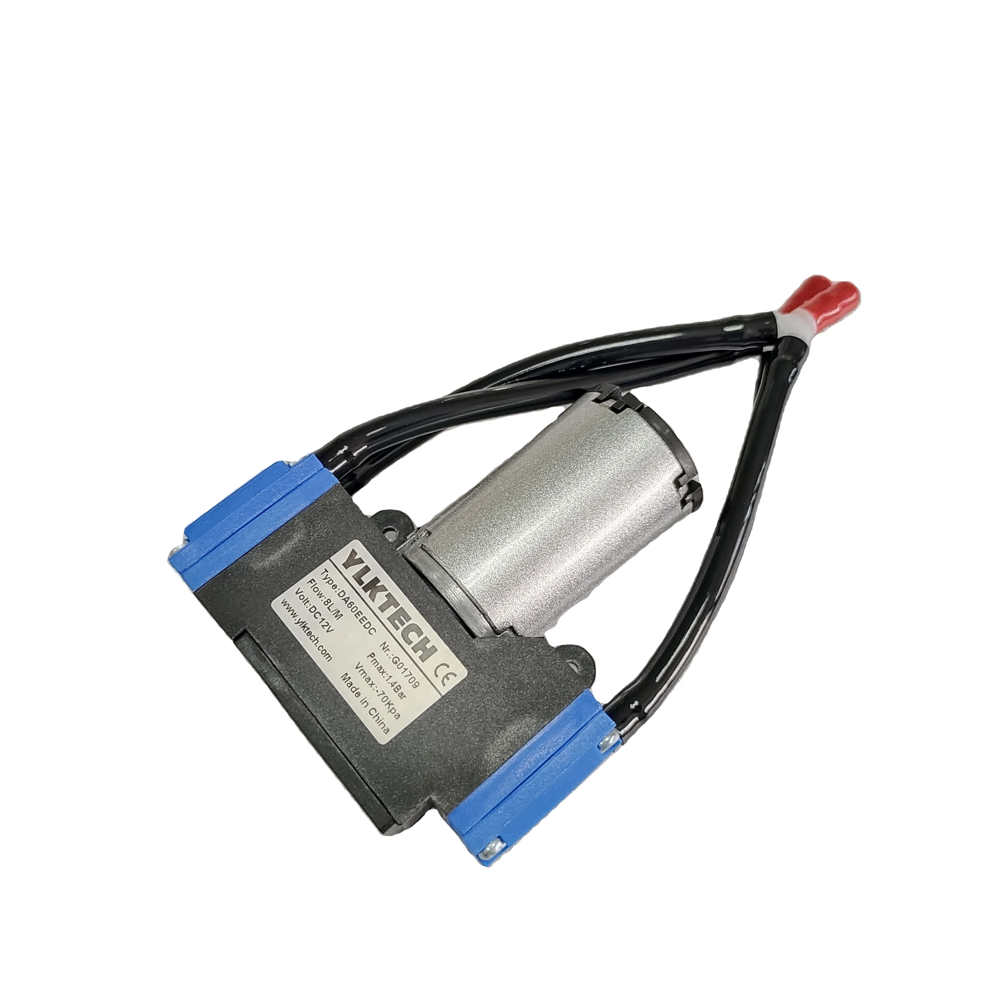 

DA60EEDC 6V Diaphragm Pump for Pharmaceutical Use Gas Detection Instrument Pump for Environmental Monitoring Air Pump
