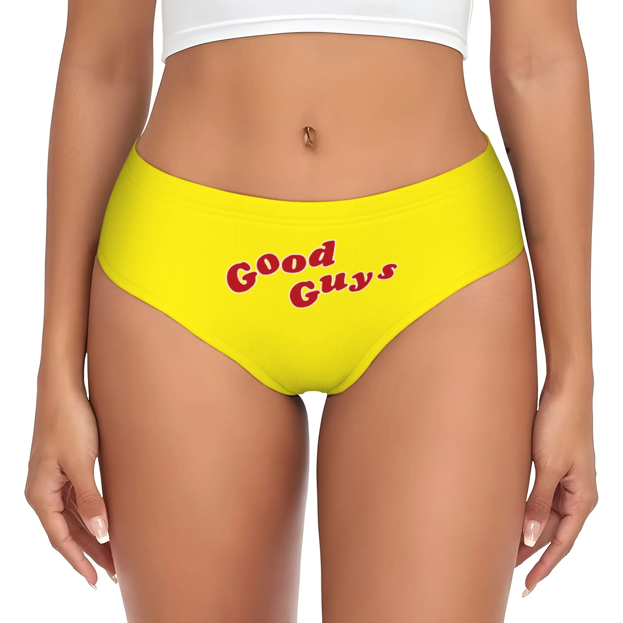 Custom Child's Play Good Guys Briefs Underwear Women Comfortable Stretch  Panties