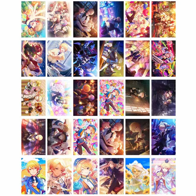 30PCS 4X6'' Project SEKAI Tenma Tsukasa Poster Cartoon Singer Wall Collage Kit Pictues Home Living