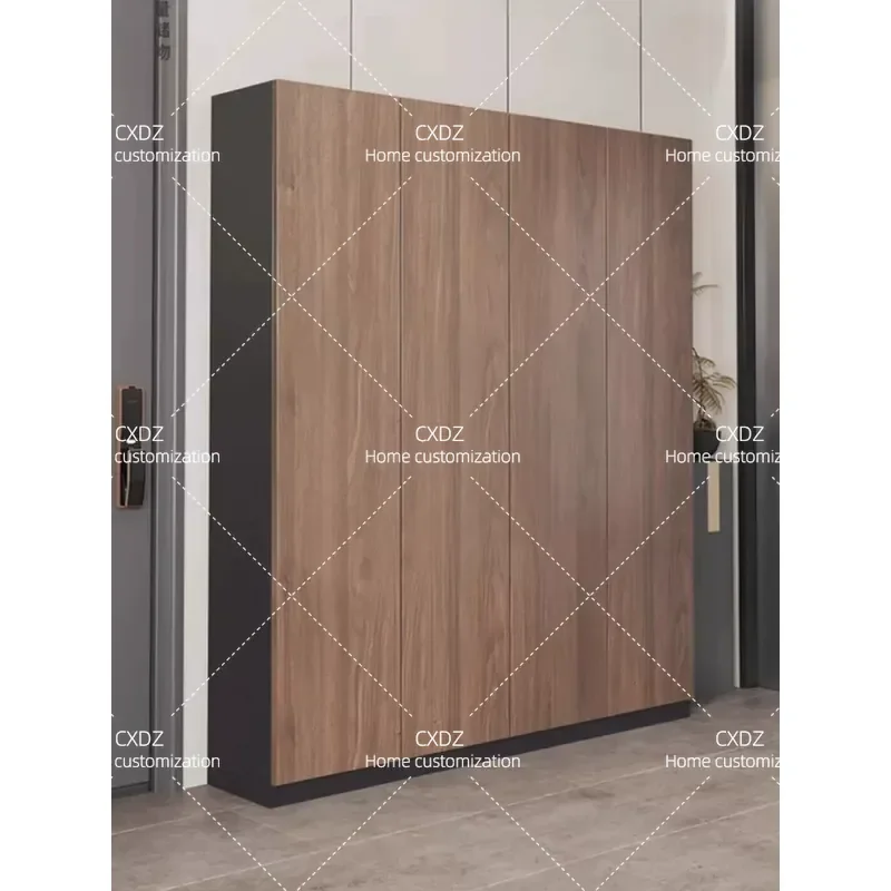 Locked Shoe Cabinet for Home Entrance Corridor Outdoor Aisle Elevator Area Anti Theft Multi Layer Dust Proof Shoe Rack