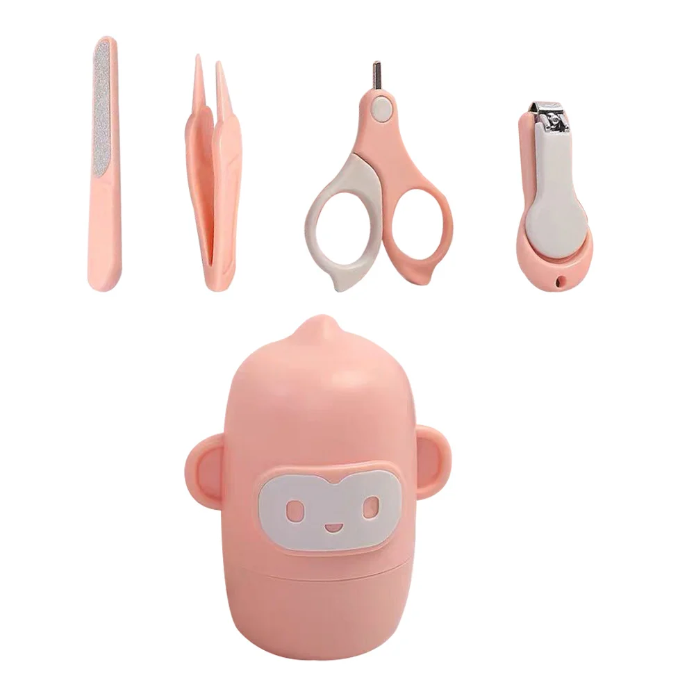 New Born Care ABS TPE Stainless Steel Healthcare Grooming Tools Clippers Manicure Set Newborn Nail Kit Kit Baby