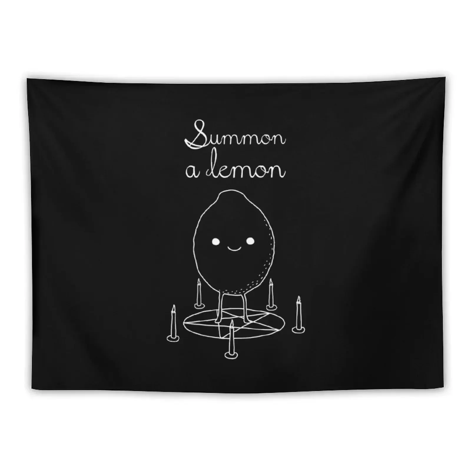 

Summon a Lemon Tapestry Outdoor Decoration Things To The Room Tapestry