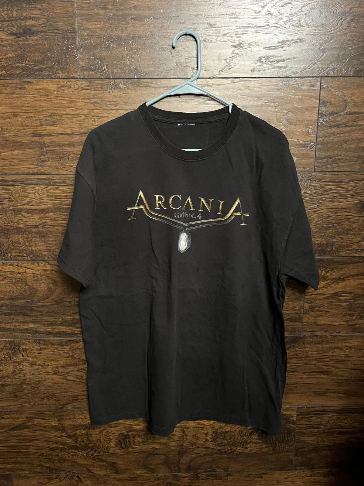 Arcania Gothic 4 T Shirt Video Game Promo Sword L