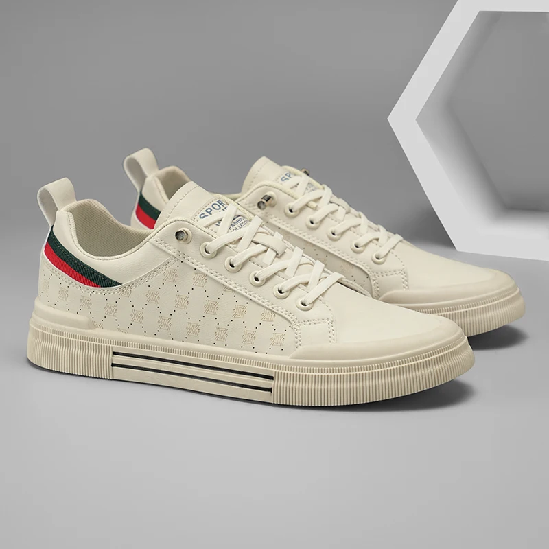 

Running shoes, men's shoes, shock-absorbing, wear-resistant, leather surface, lightweight, breathable, running shoes, black, cas