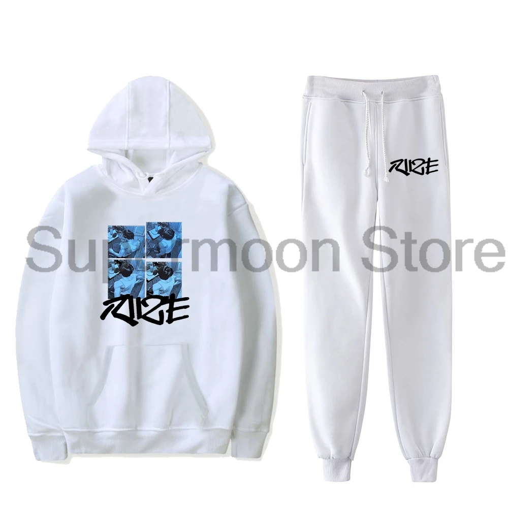 Kpop RIIZE Merch Fan-Con RIIZING Day 2024 Hoodie Jogger Pants Two Piece Set Sweatshirts+Sweatpants Women Men's Set