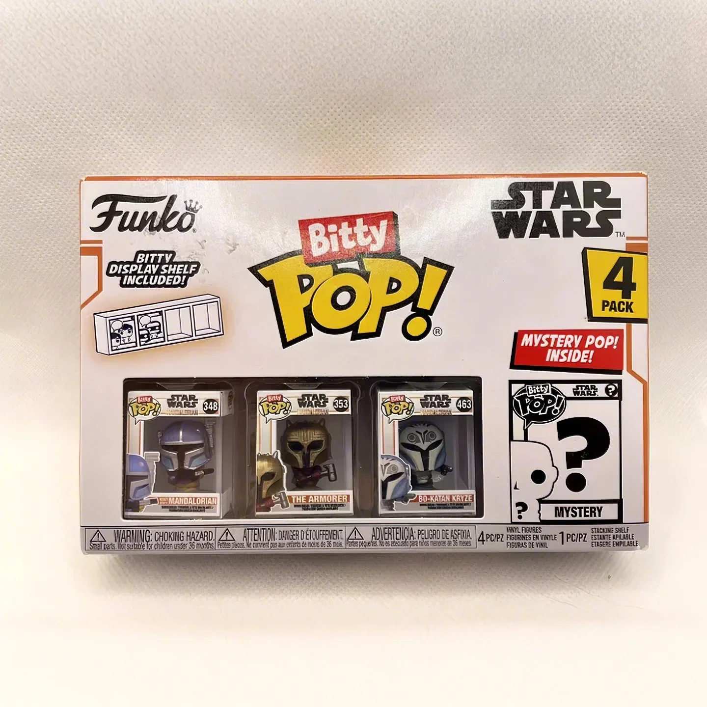 ファンコポップミニフィギュアブラインドボックススターウォーズマンダロリアンシリーズブラインドボックスグッズ限定版模型玩具置物ギフト