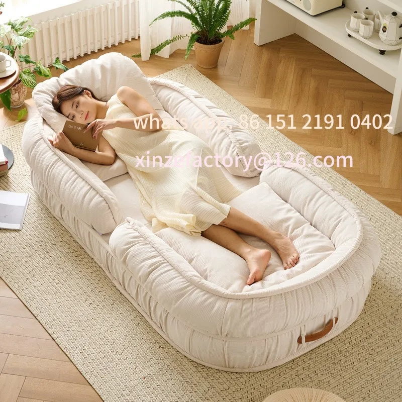 Customizable Lazy Couch Human Kennel Couch Bed Sheets Human Double Internet Celebrity Balcony Folding Room Bedroom