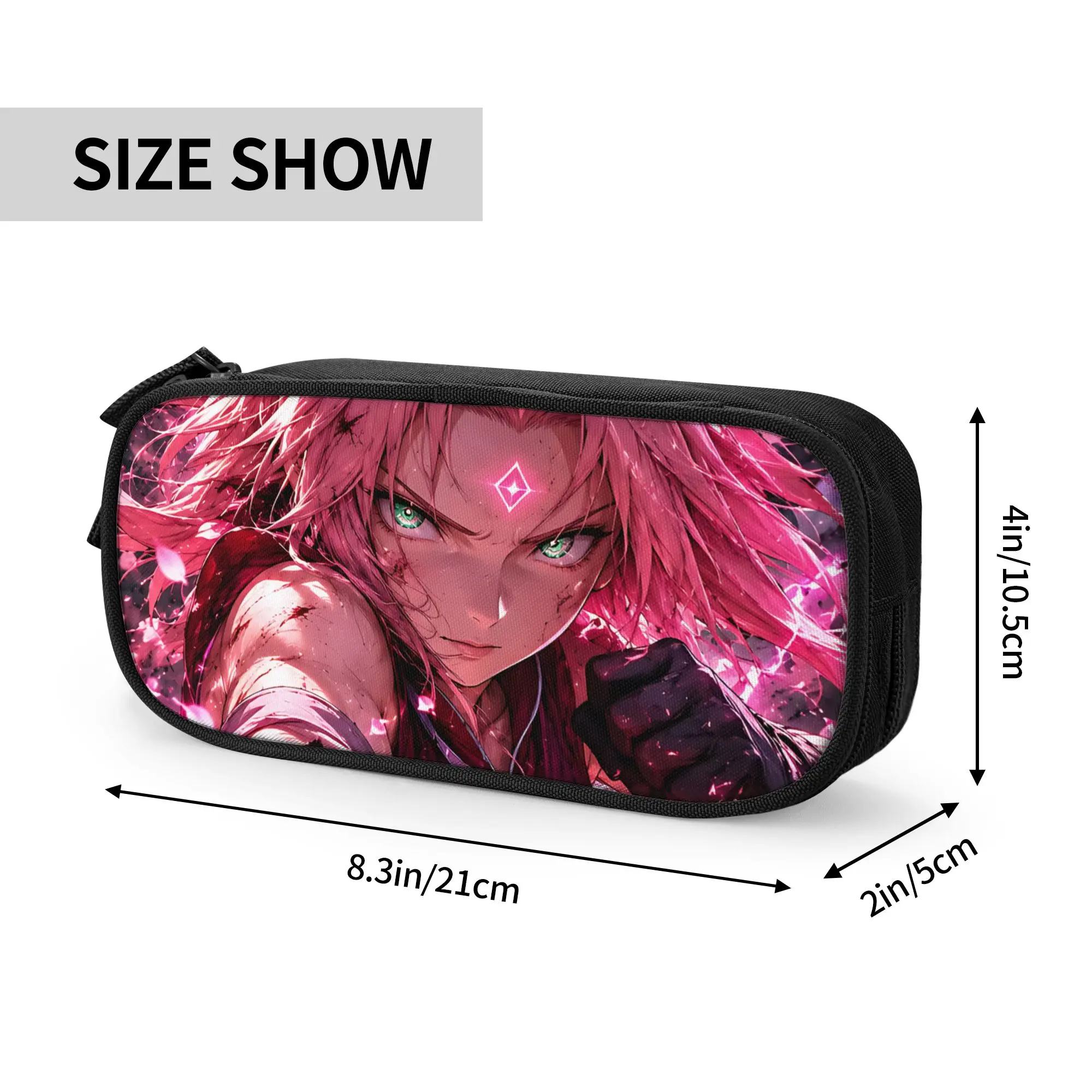 Custom Naruto Anime Theme Large Capacity Bags for Child Sakura Handheld Study Bag for Boys Gilrs Kids
