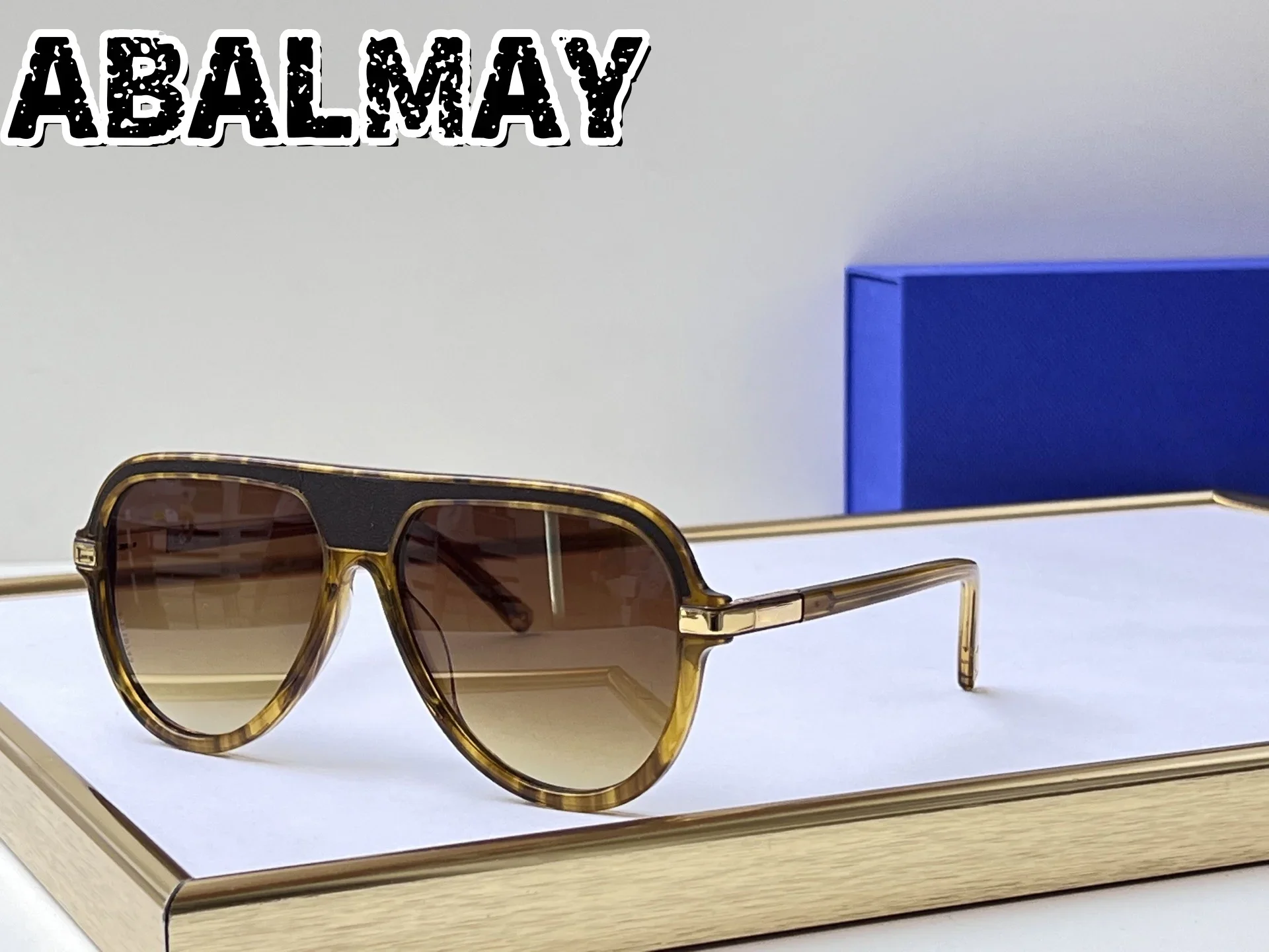 新しいファッションデザインの女性サングラス男性用 ZI80126 サイズ 59 最高品質の高級ブランドデザイナーアセテート UV400 サングラス