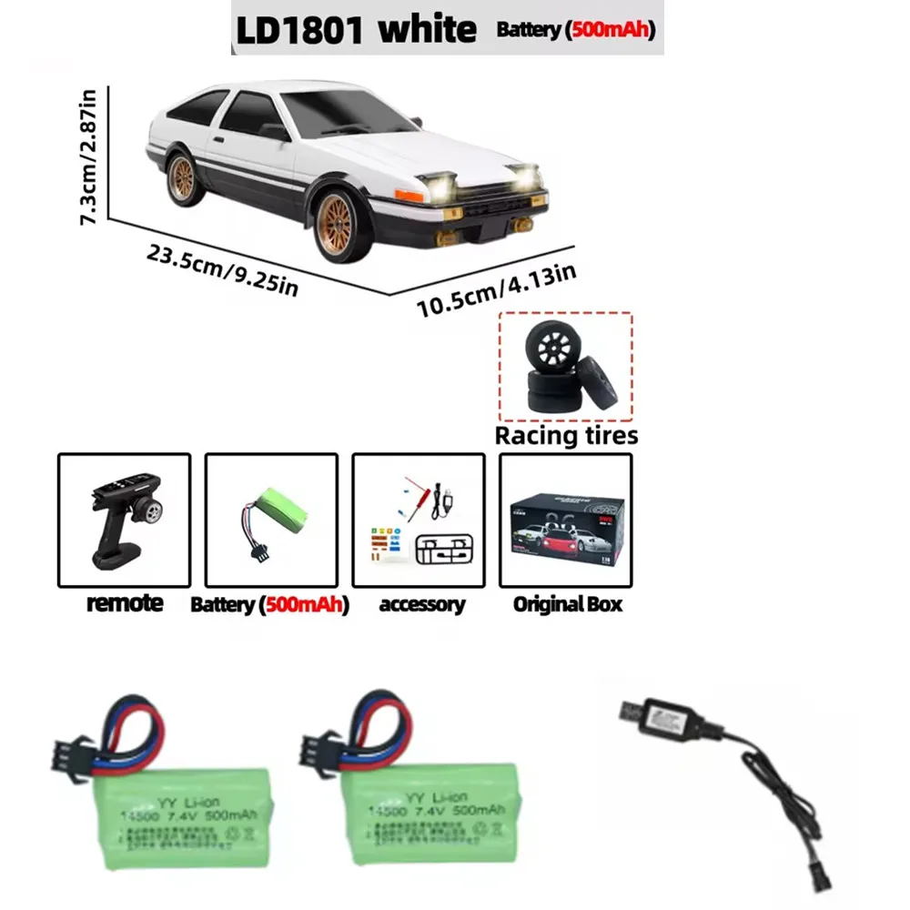 SM-3P Plug 7.4V 500mAh Lipo Battery Use For LD1801   LD1802  LD1804 Car Battery Parts