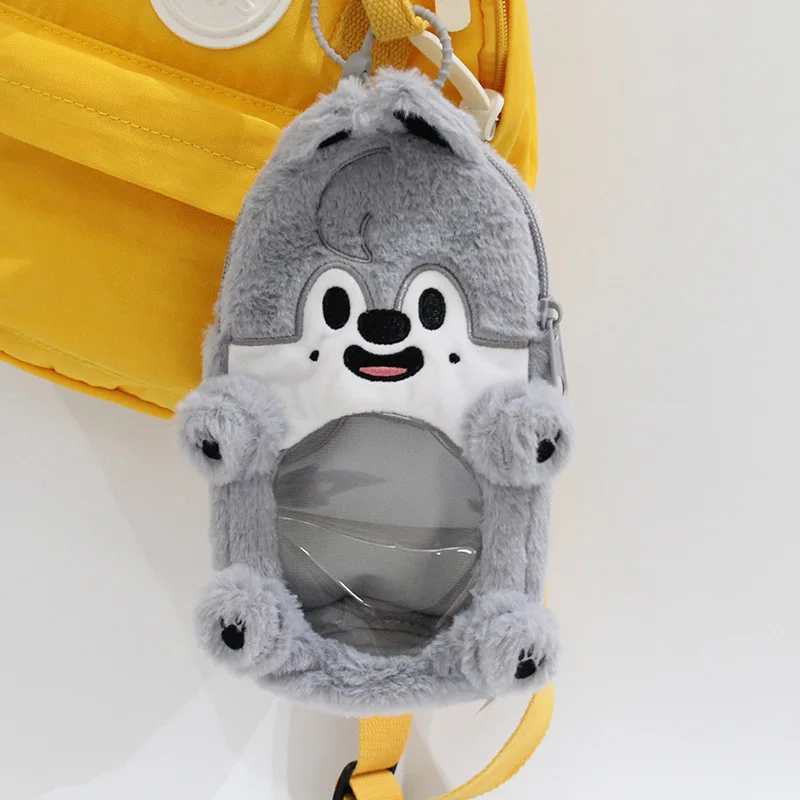 New SKZOO Stray Kids Plush Doll Keychain Cute Creative Zero Money Bag Toy Pendant Plush Animal Doll Pendant Children's Festival