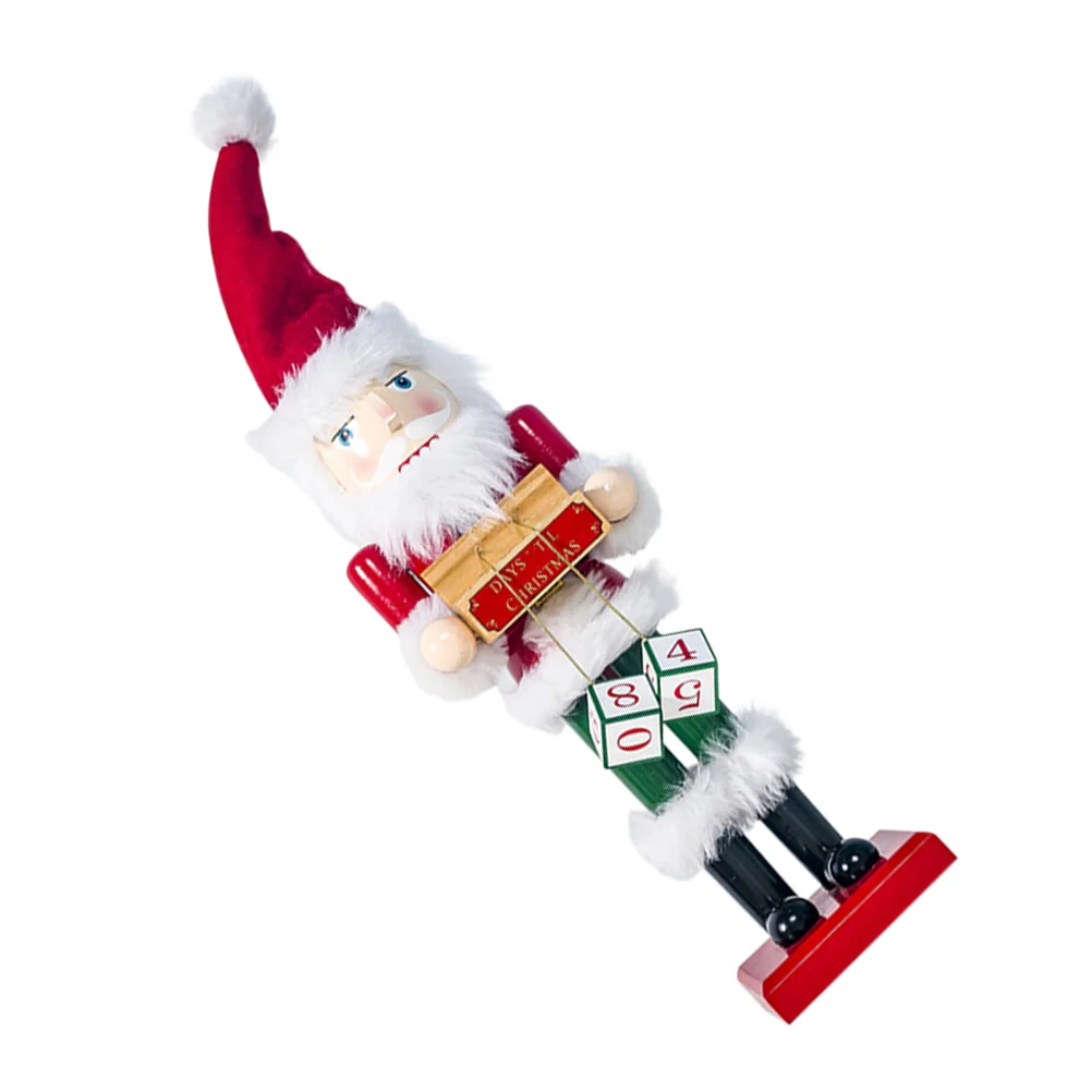 

Christmas Nutcracker Puppet Nutcracker Dolls Christmas Table Centerpieces Santa Claus Statues Puppet for Xmas Holiday