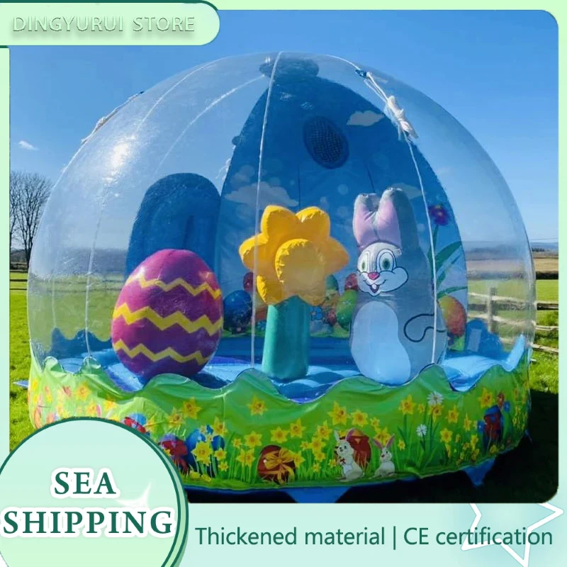 Fantasy Inflatable Trampoline Colorful Animation Inflatable Tent High Quality Including Free Blower Hot Sale