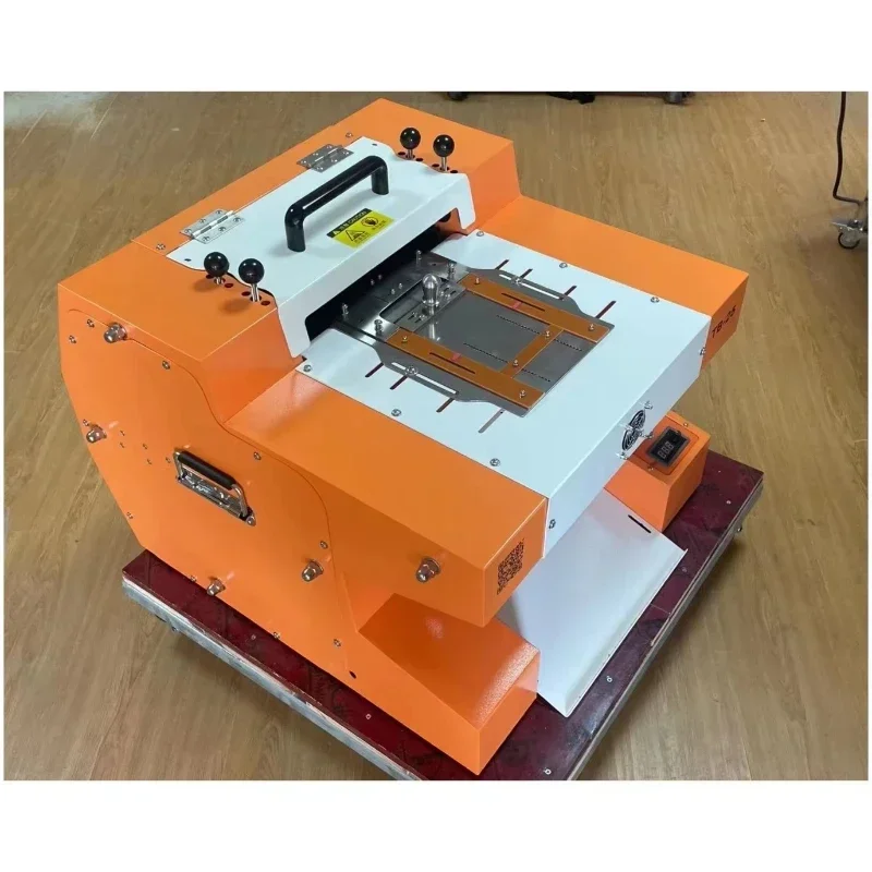 TB-58L Automatic Hot Pocket Folding Crease Shape And Shirt Jeans Industrial Ironing Desk Iron Machine