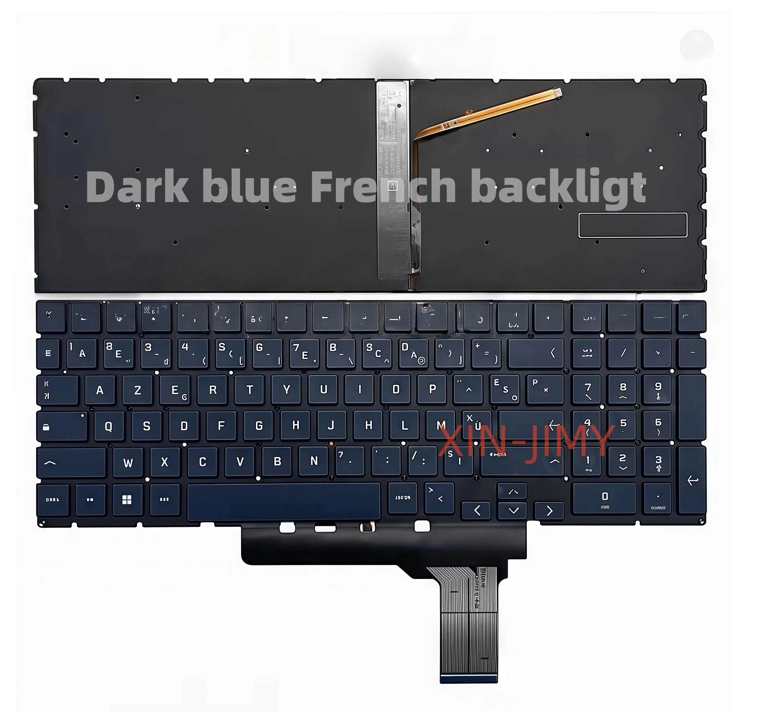 

Французская клавиатура для HP Victus 16-D 16-D0013DX 16-D0010CA 16-D0179TX 16-D0023DX 16-D0020CA 16-D0097NR TPN-Q263/Q264 с белой подсветкой