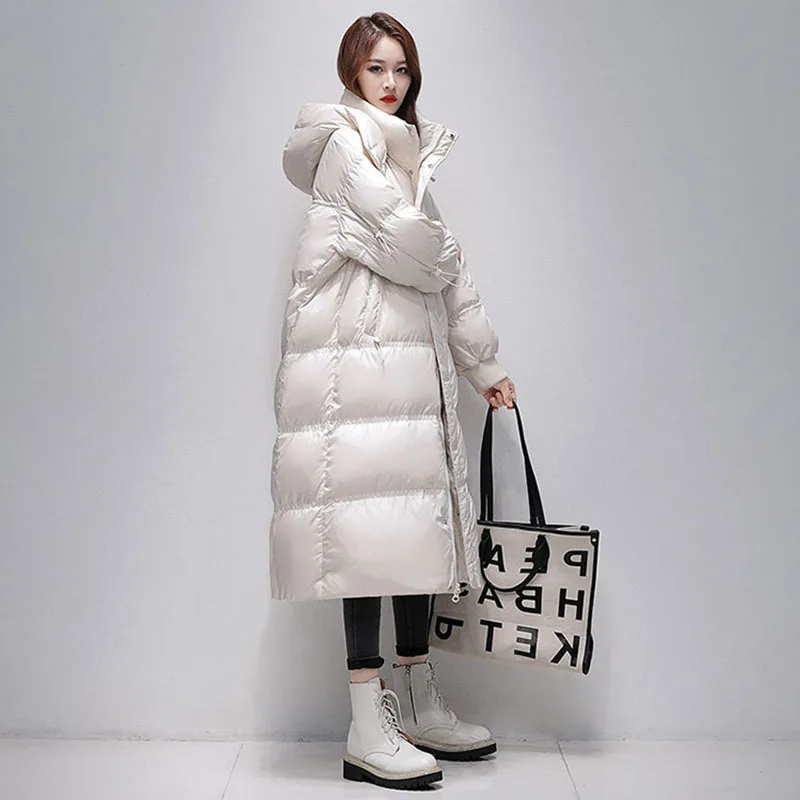 

Puffer Jacket for Women Autumn Winter 2023 New Thicken Warm Coats with A Hood Oversized Casual Korean Fashion Outwear