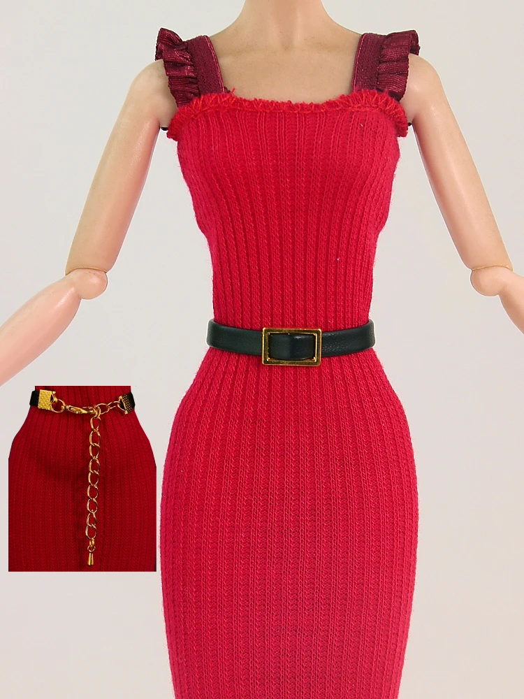 RUHERW 2026 Spring New High Quality Doll Belt Fashion Leather Waistband for 11.5-inch Female Doll 1/6 Doll Accessories