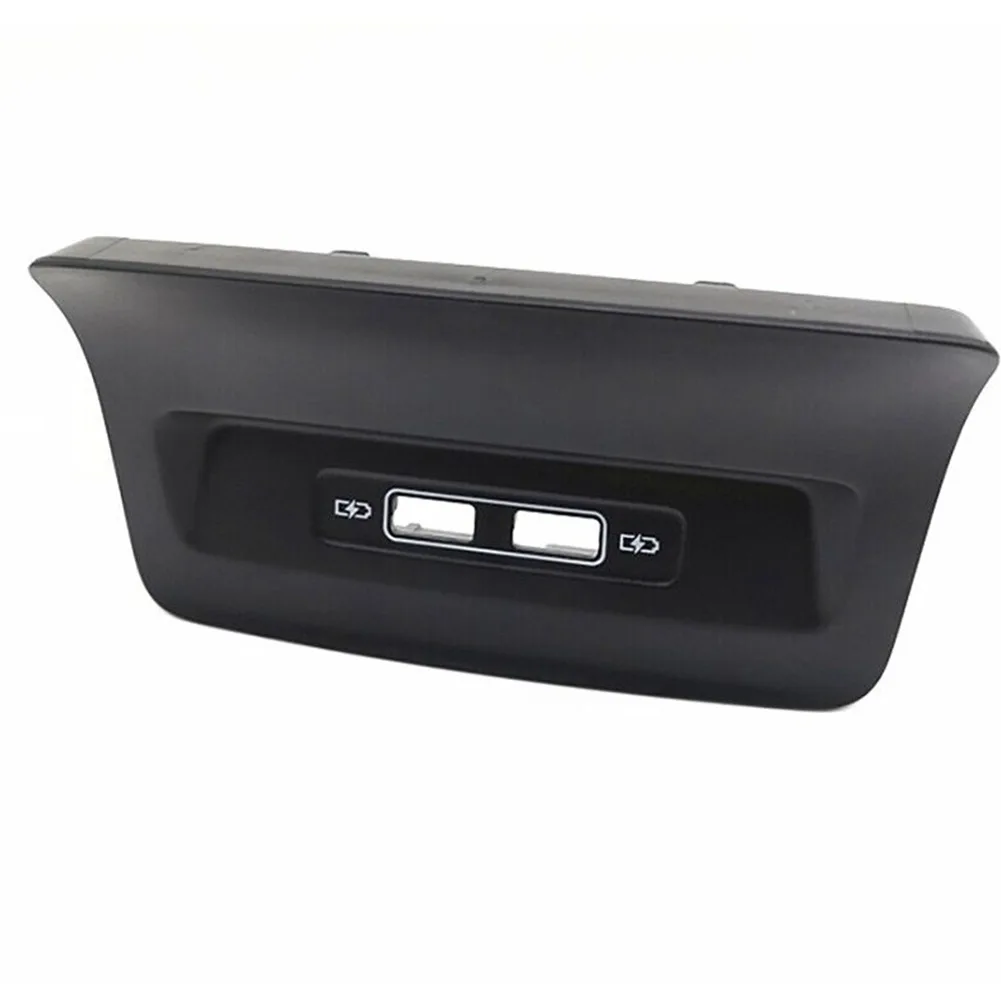 

None Charger Port Socket USB Charger Car Car Accessories Chargerkit Double Cover Rear USB Charger Brand New Practical