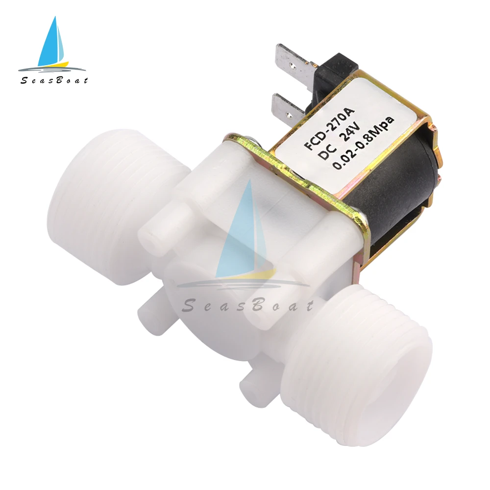 

3/4" Thread Solenoid Valve AC 220V-240V DC 12V 24V Magnetic Water Control Valve Pneumatic Pressure Controller Switch Diverter