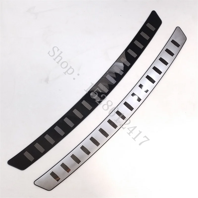 

For VW/Volkswagen Tiguan MK2 2017 2018~2024 Stainless styling Rear Bumper Protector Sill Rear boot guard Trim car Accessories
