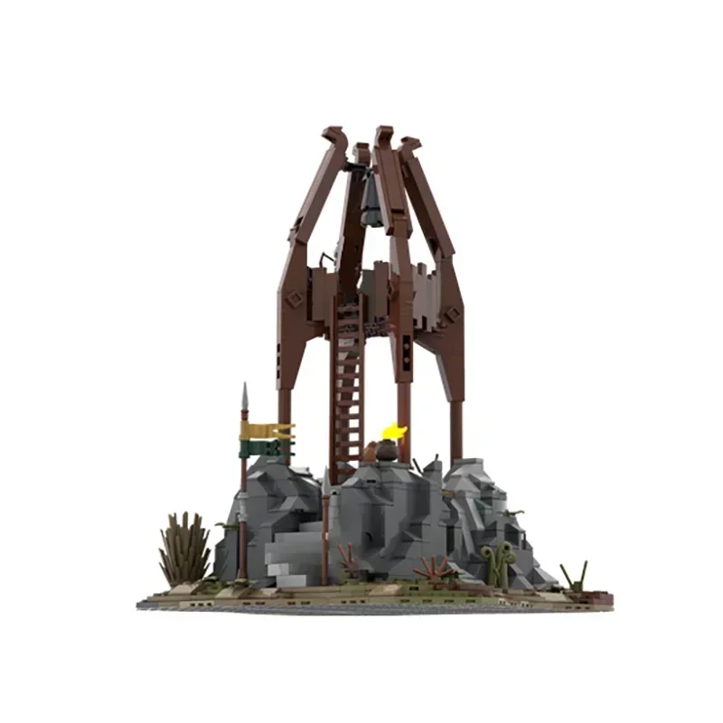 Moc Building Blocks Rohan Archer Tower Model Bricks Toys