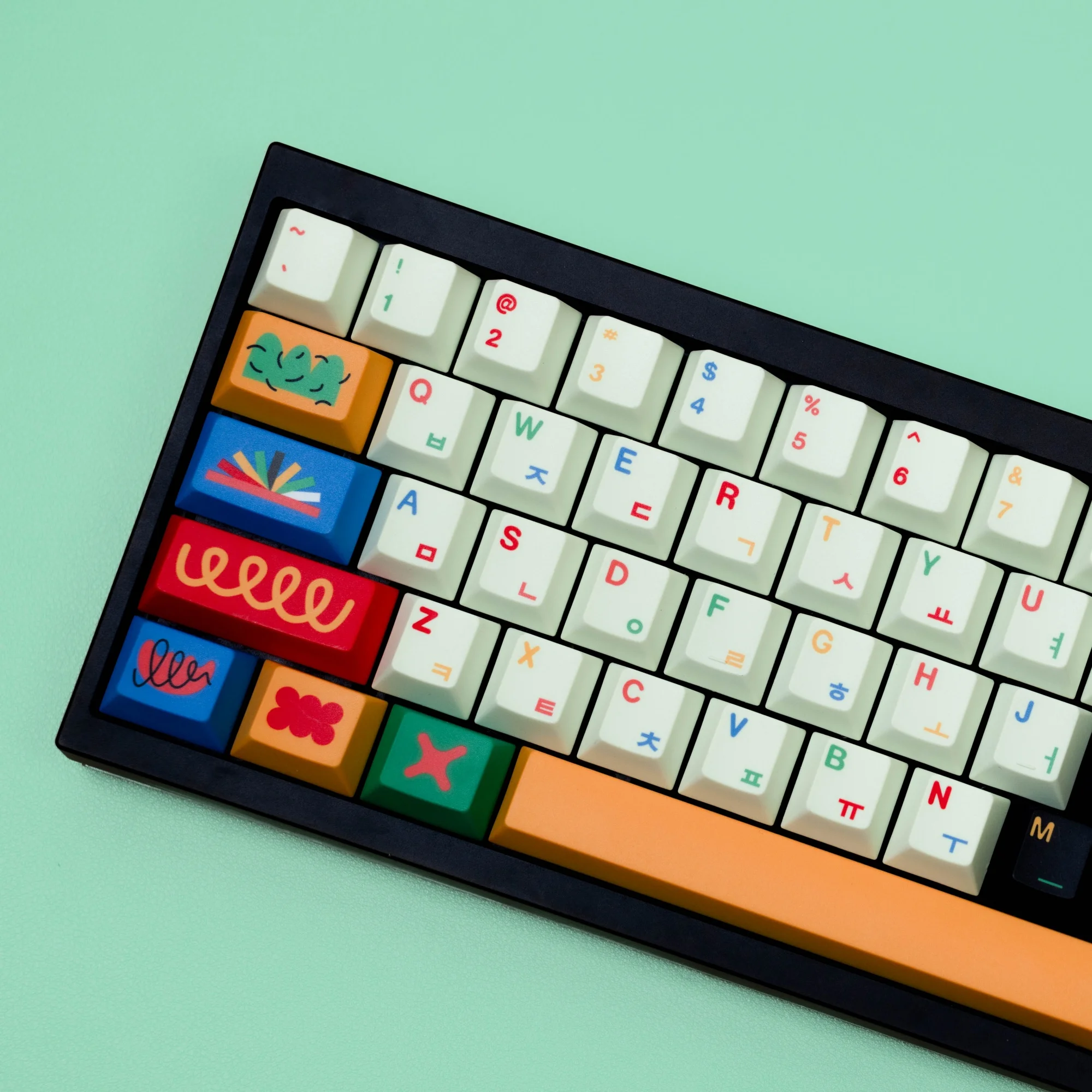 

Keyboard Keycaps 143 Keys Cherry PBT Dye Sub Korean Abnt2 Keycap Motif For Mechanical Keyboard Gaming ISO German French Spanish