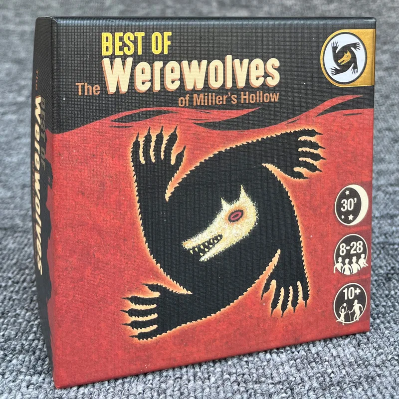 The Legendary Miller Valley Werewolf Game Card, Board Game Card, Interactive Game, Party Game, Holiday Game, Creative Small Gift