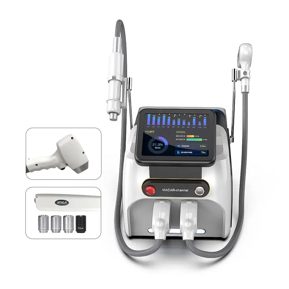 2024 2 in 1 picosecond laser 808nm diode laser 3 wavelength hair removal pigmentation removal machine