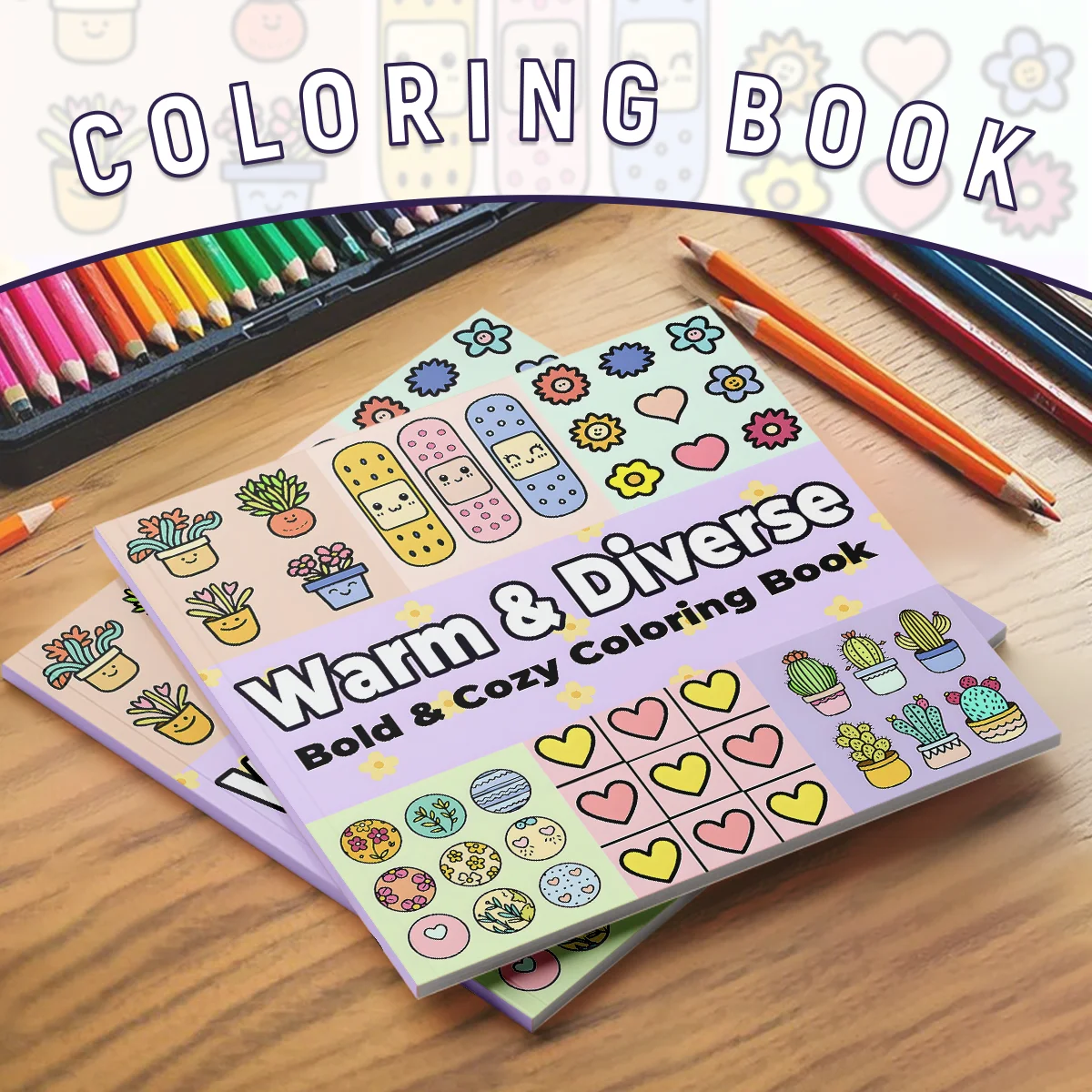 Adult Picture Book: Vibrant and Organized Coloring Book for Relaxation and Creativity