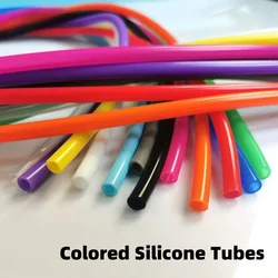 1/2/5 Meters ID 1 2 3 4 5 6 7 8 9 10 mm Silicone Tube Flexible Rubber Hose Food Grade Soft Drink Pipe Water Connector