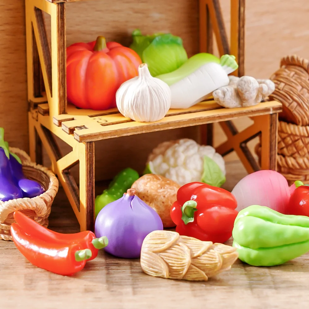 Decorative Artificial Vegetables Simulation Food Fake Fruit For Photography Studio Party Decoration Room - Image 6