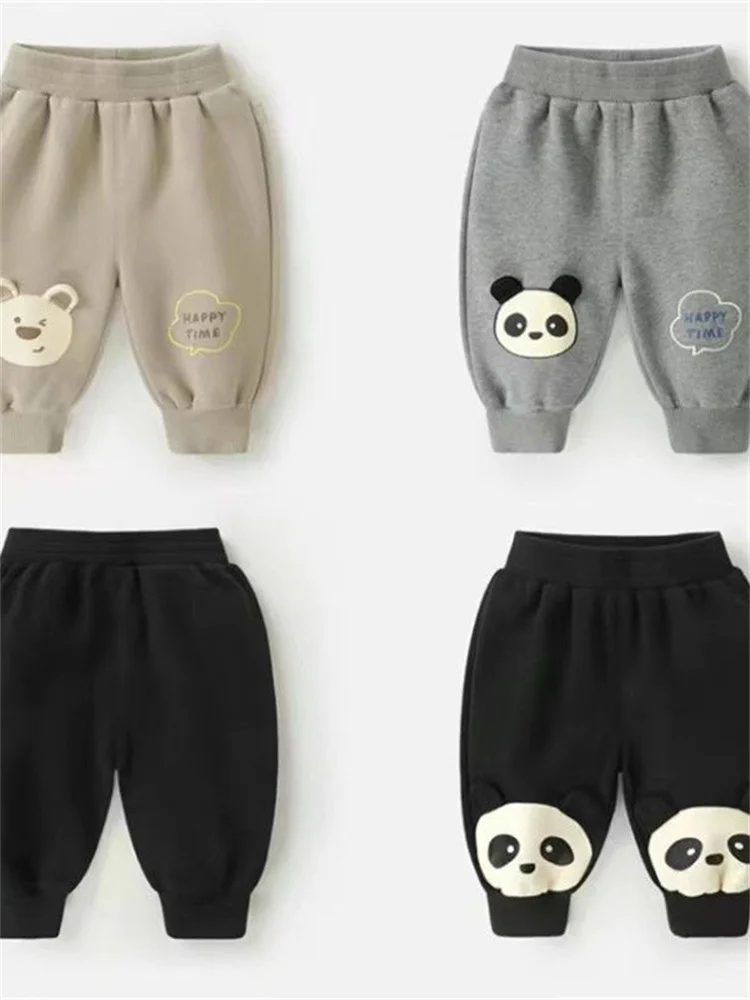ex ベビーカジュアルスポーツスウェットパンツ外出用オールマッチロングパンツ春秋新作韓国版子供パンツ