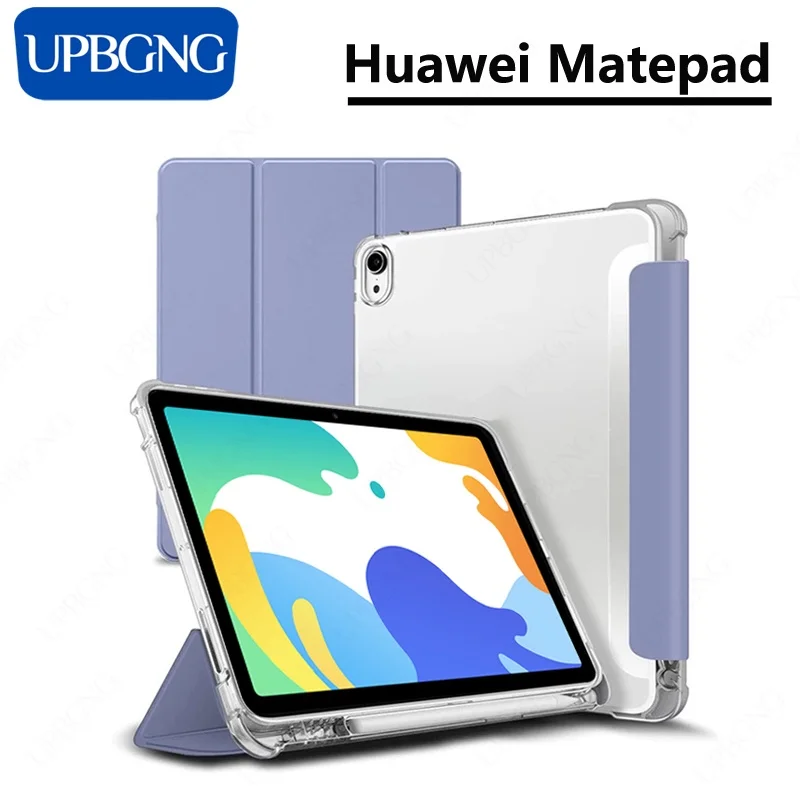 

Case for Huawei Matepad 10.4 2022 Protective Cover with Penciil Case for Huawei Matepad Pro 10.8 11 T10S Smart Foldable Case