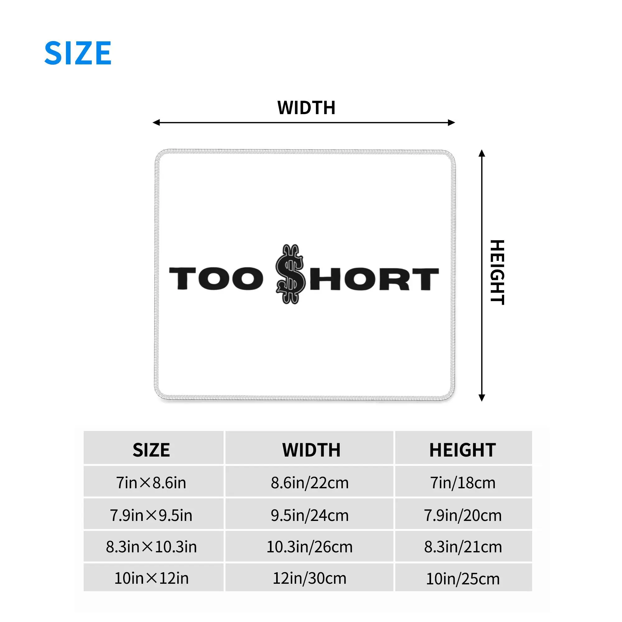 لوحة ماوس قصيرة جدًا جدًا - لوحة ماوس كمبيوتر لوحة مفاتيح وماوس حصيرة ألعاب الكمبيوتر المحمول حصيرة مكتبية ملحقات المكتب مفارش طاولة