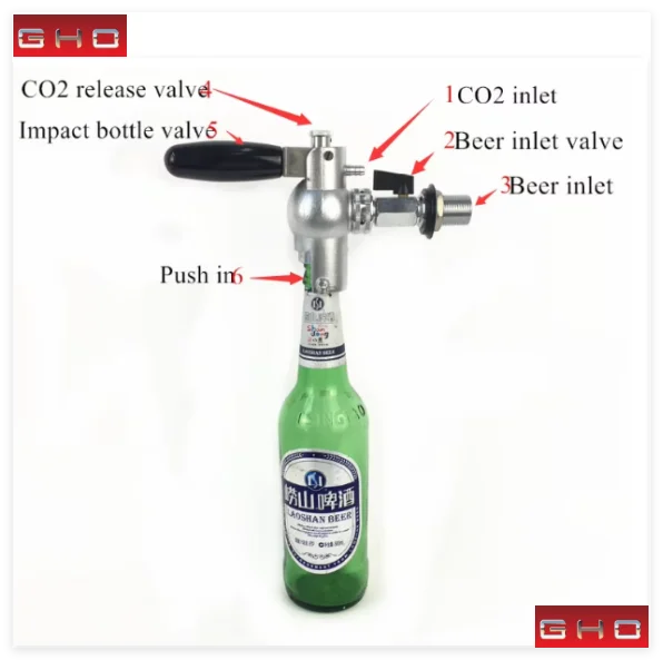 GHO G1202 Type Wholesale Premium Quality Beer Tap Bottle Filler