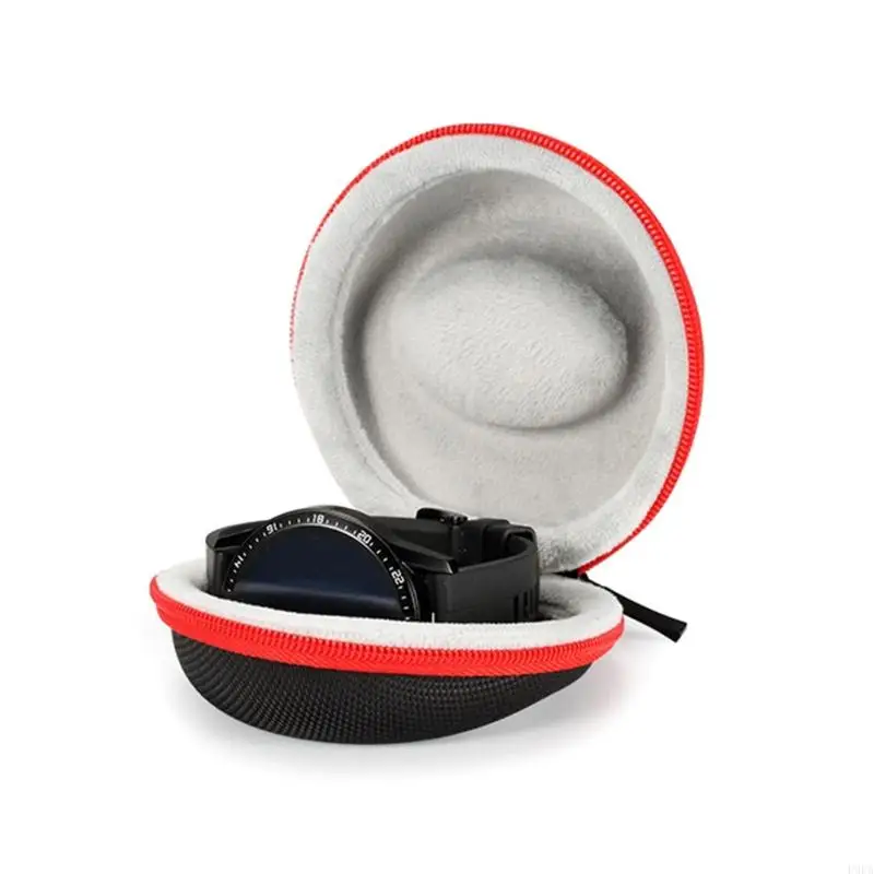 P9FA Travel Watch for Case Soft Interior Herese Box для контейнера для проездных часов, BLA