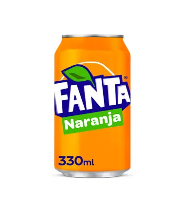 24 tins of FANTA Orange/FANTA LIMON ZERO, NESTEA LIMON, Box 24 PCs 33cl / 330ml can, national drink, shipping from Spain