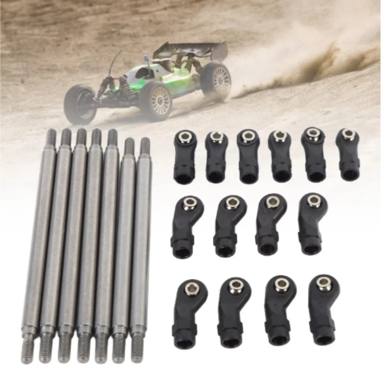 

RC car connecting rod kit, diameter 6mm, appearance upgrade, suitable for Redcat GEN8 Red Cat M4 1/10 remote control car