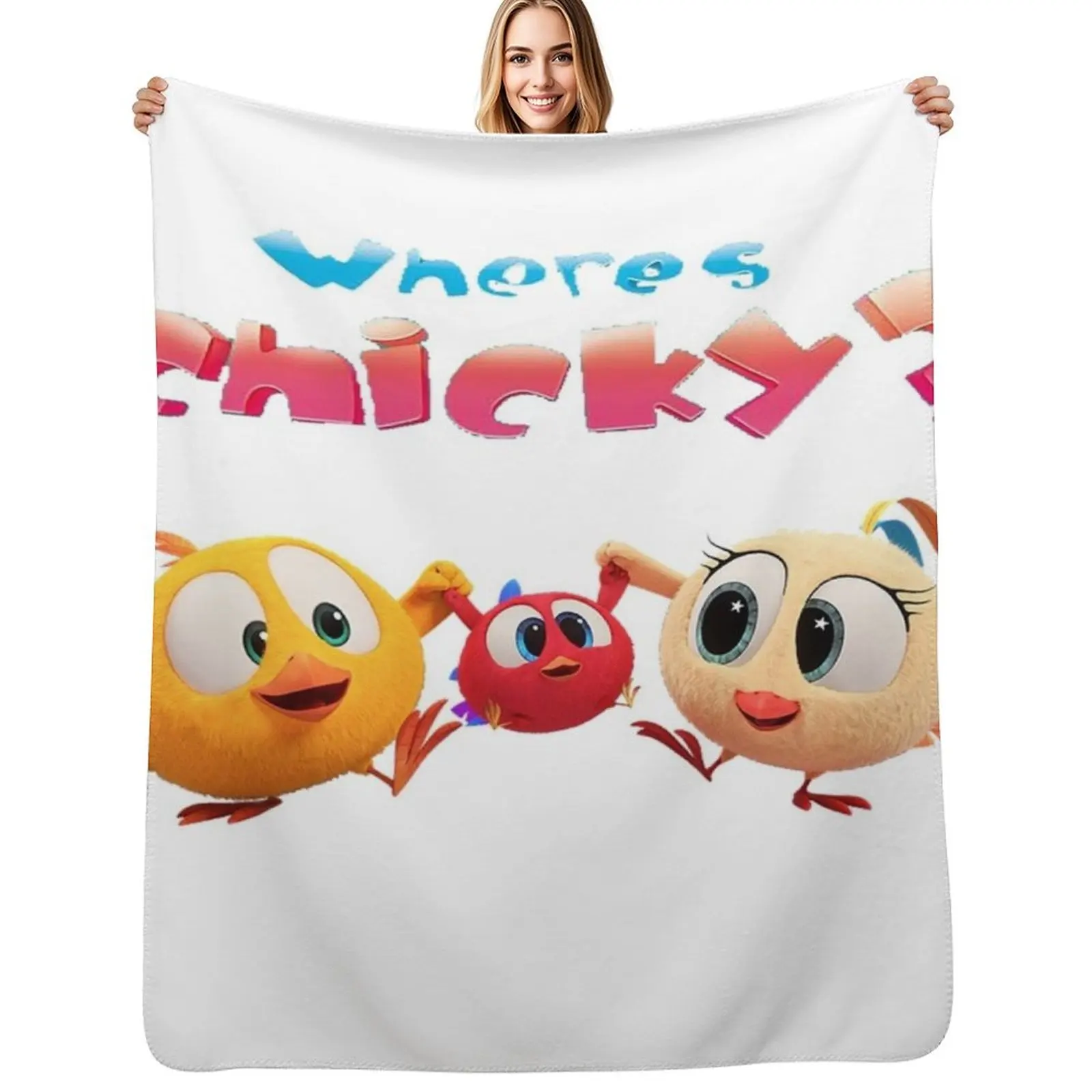 

where's chicky Throw Blanket Blankets Sofas Of Decoration valentine gift ideas Heavy for winter Blankets