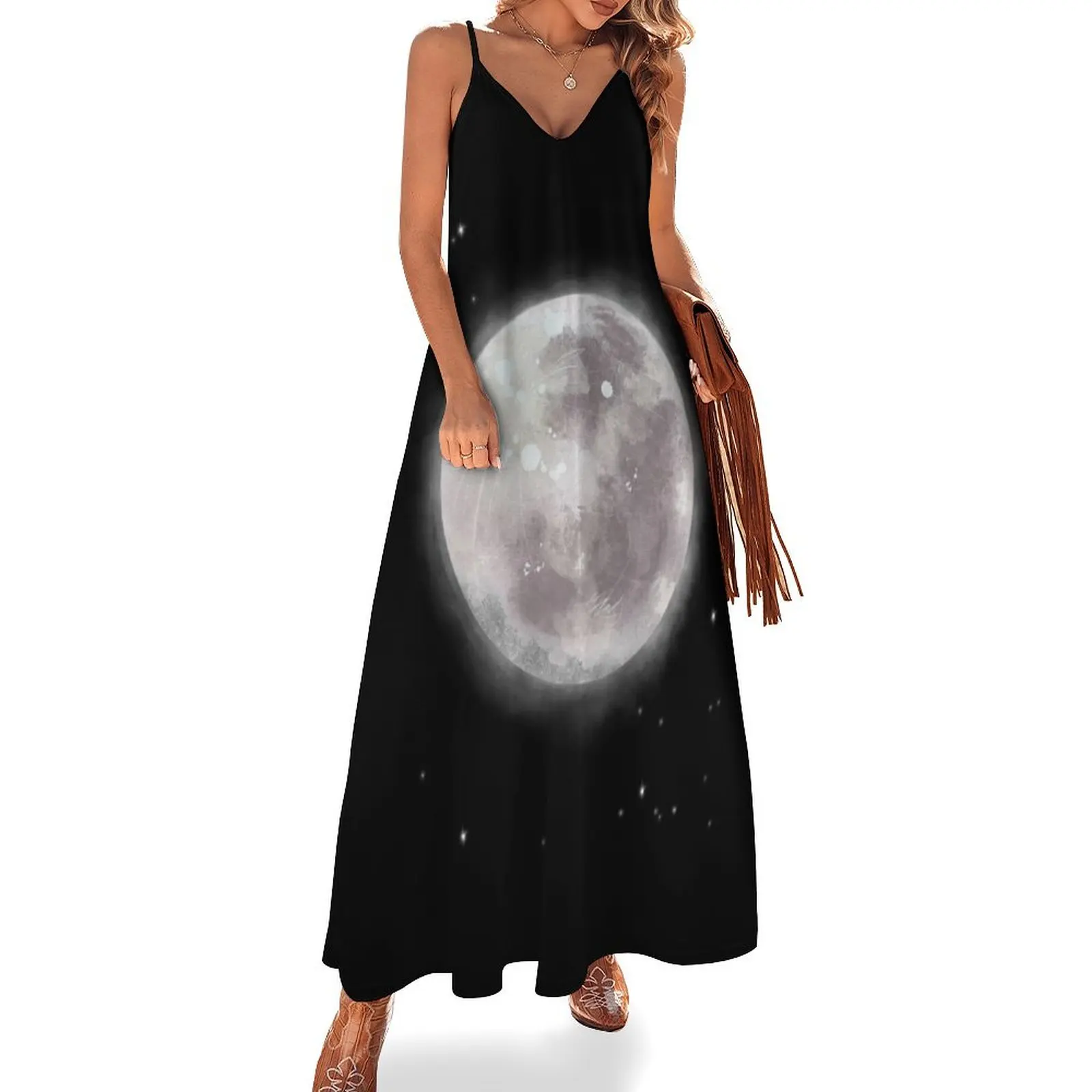 

The Moon Sleeveless Dress Dance dresses summer dress for women 2025 dresses for women